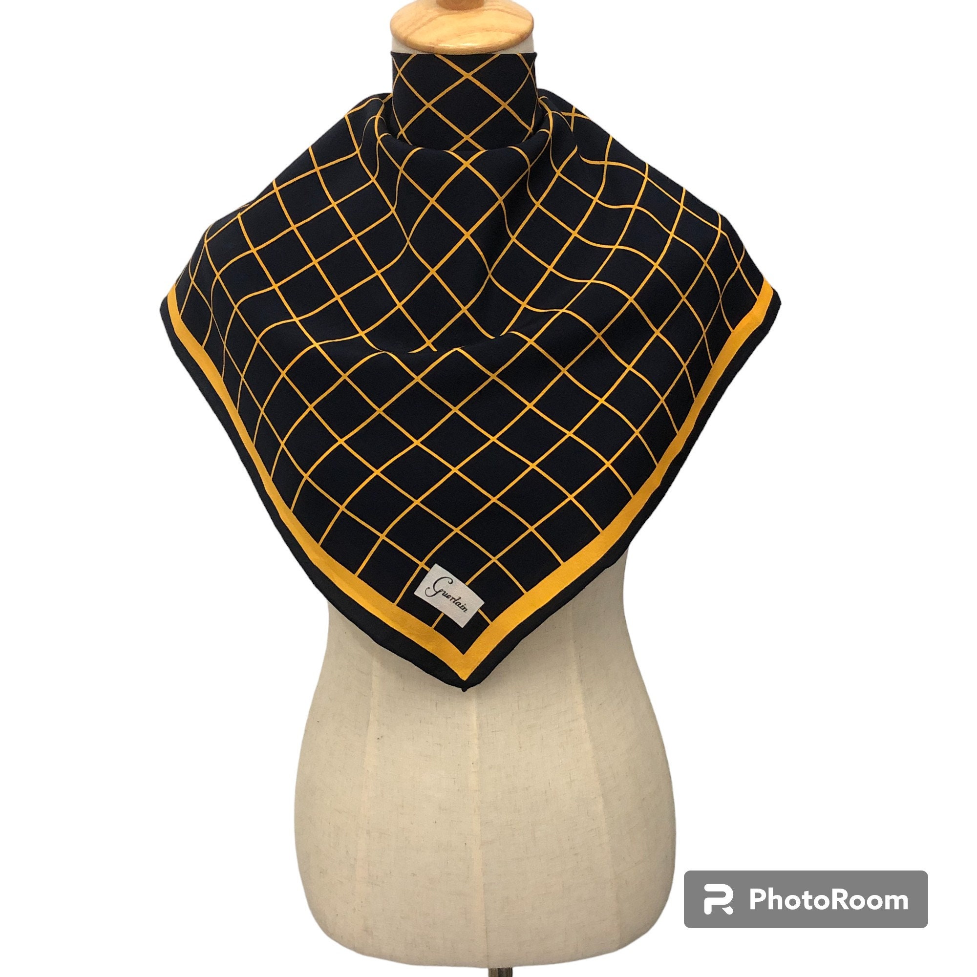GUERLAIN スカーフ Guerlain scarf - Etsy 日本