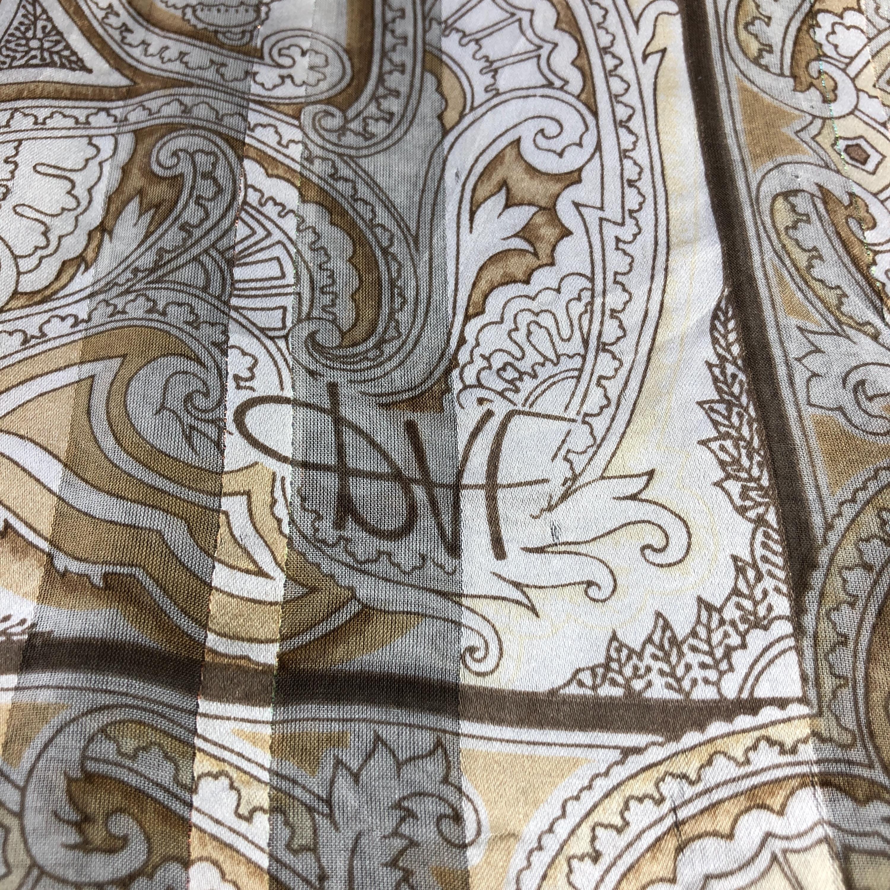 ヴィンテージ DVF ダイアン フォン ファステンバーグ シルクスカーフ