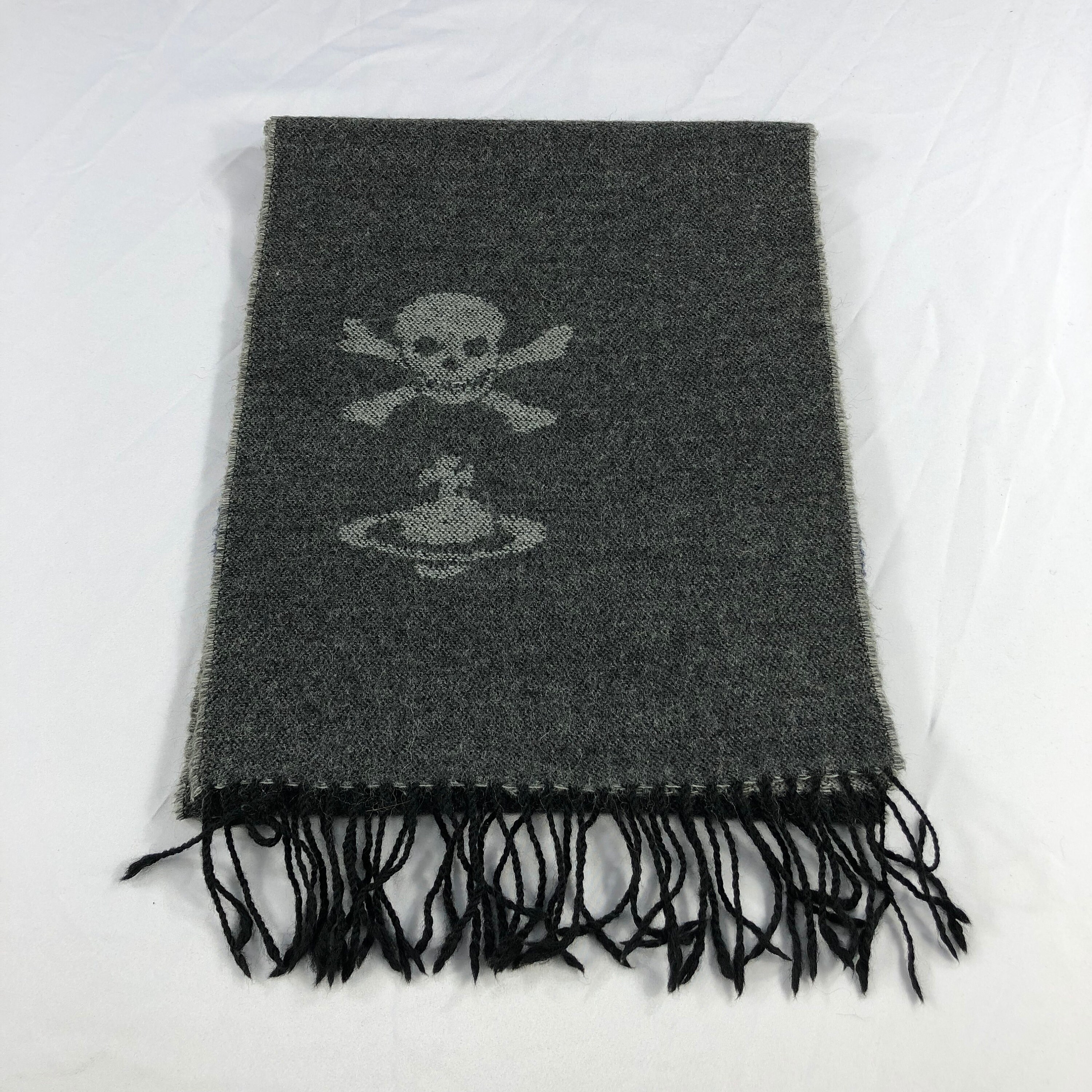 小物 90s vivian westwood skull muffler stole 小物 90s vivian westwood skull muffler stole Vintage