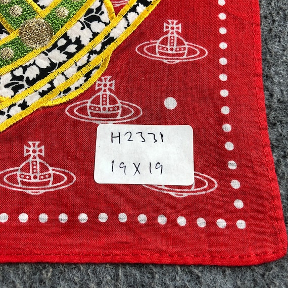Vintage Vivienne Westwood Orbs Handkerchief, Vivienne Westwood