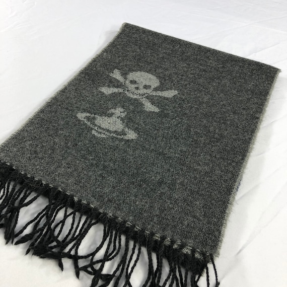 小物 Vivienne Westwood Orb Cashmere Muffler Vivienne Westwood Orb Cashmere Muffler Vintage Vivienne Westwood