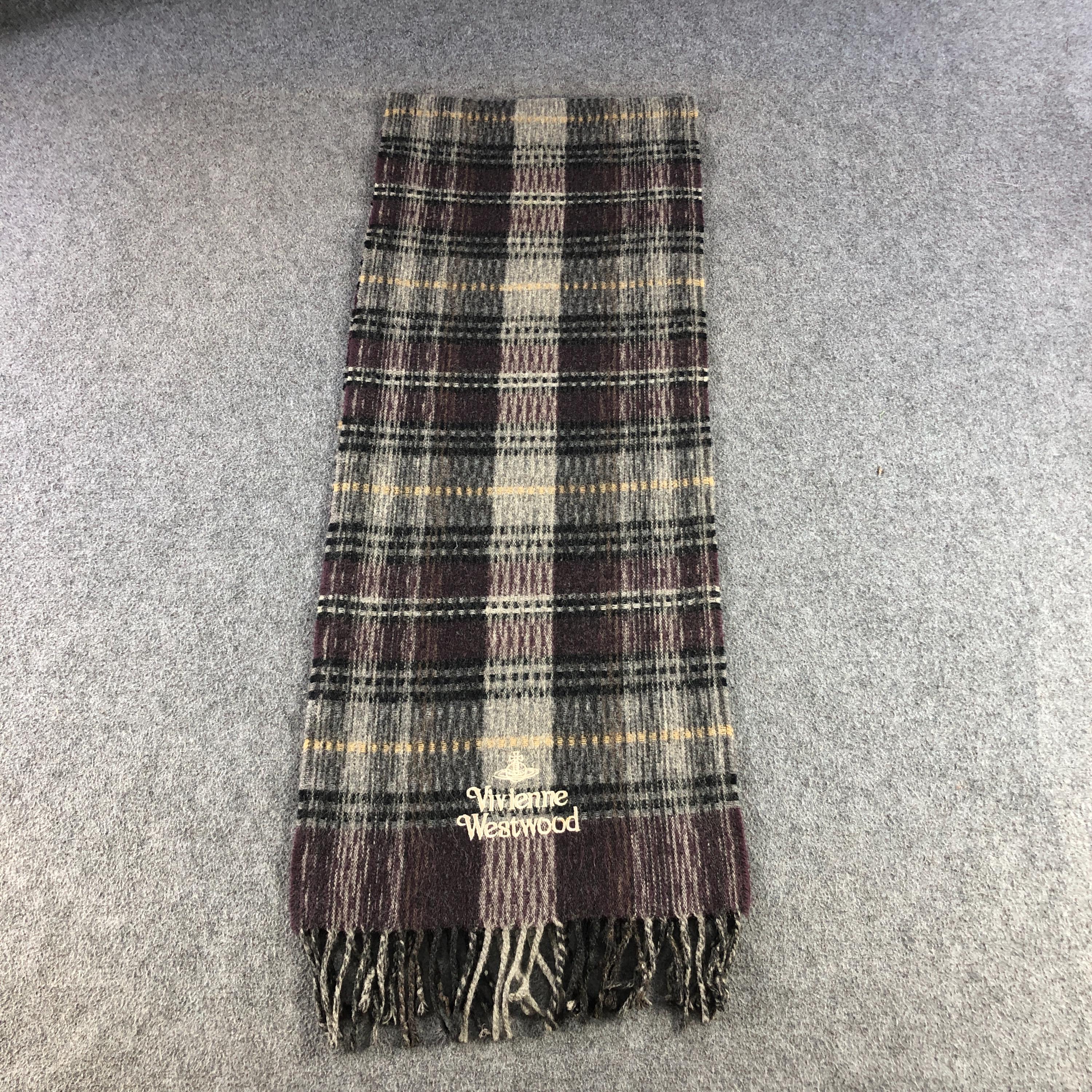 小物 Vivienne Westwood Cashmere Muffler 00s Vivienne Westwood cashmere muffler