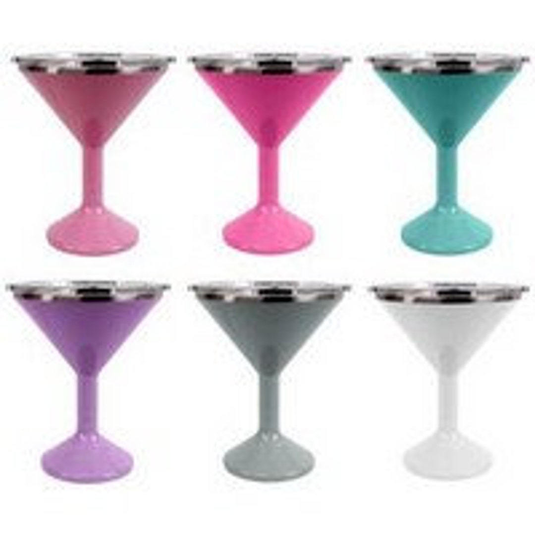 Orca Cooler Chasertini Barware Insulated Lidded Martini Glass