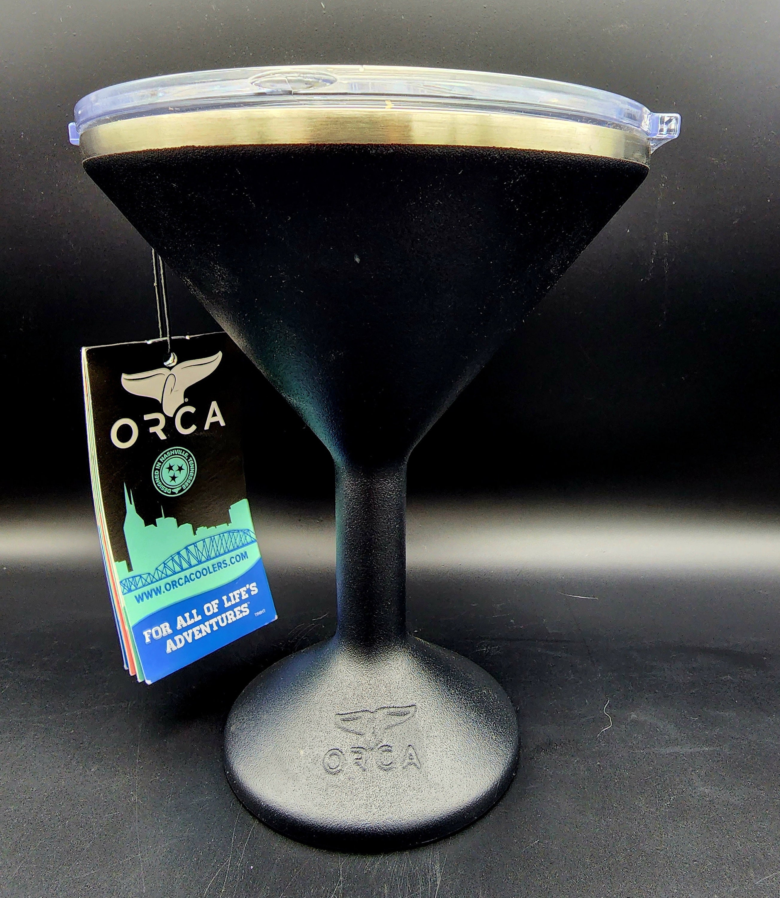 Orca, 8OZ, 18/8 Stainless Steel Food Grade Body Chaser Martini Glass NEW NO  TAG