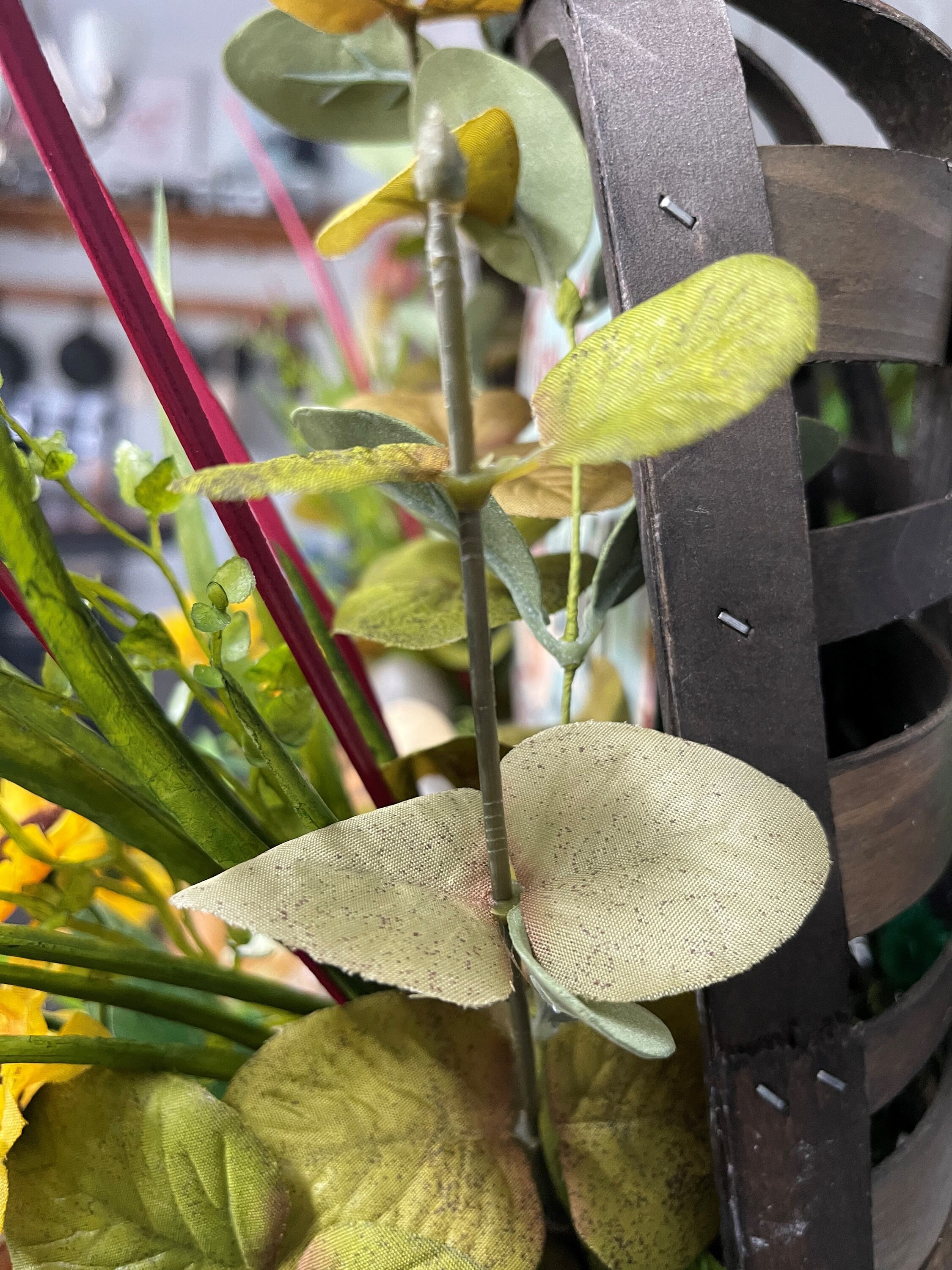 Farmhouse Tobacco Basket Hen Tobacco Basket Summer to Fall Etsy