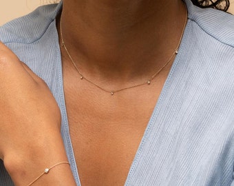 Dainty 18k Gold Necklace