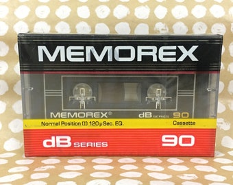 Memorex Blank Cassette Tape - New In Packaging - Memorex db Series 90 - Low Noise High Output Gamma Ferric Oxide IDEAL FOR MIXTAPES!
