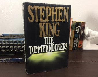 The Tommyknockers by Stephen King 1st Edition 1987 Hardcover with Dust Jacket Excellent Condition Collector's Item Putnam Sons