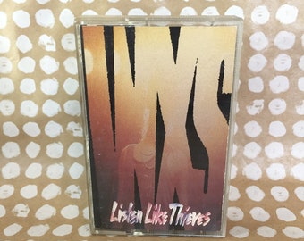 INXS - Listen Like Thieves - Vintage cassette tape