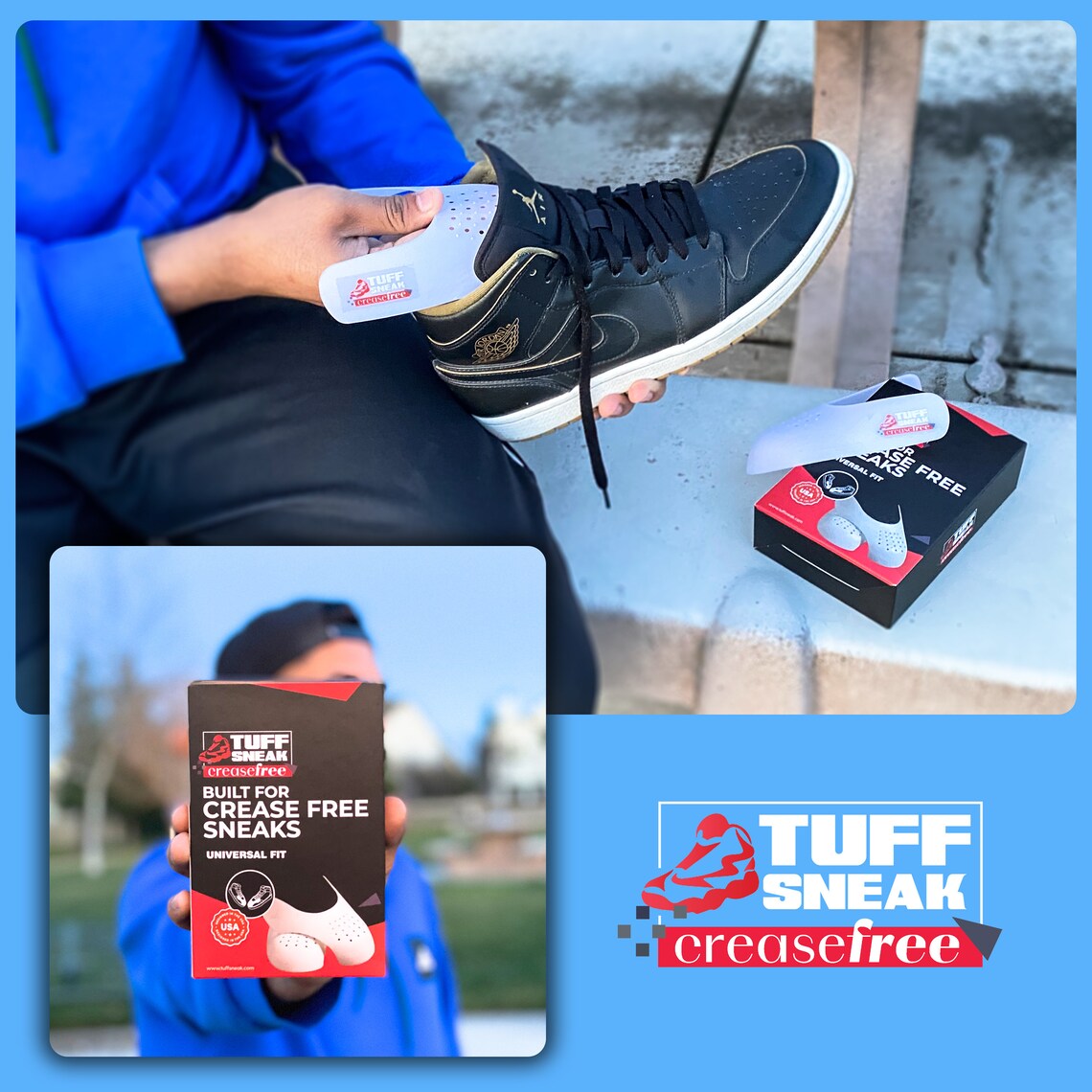 TuffSneak Shoe Crease Protector Shoe Shield Crease