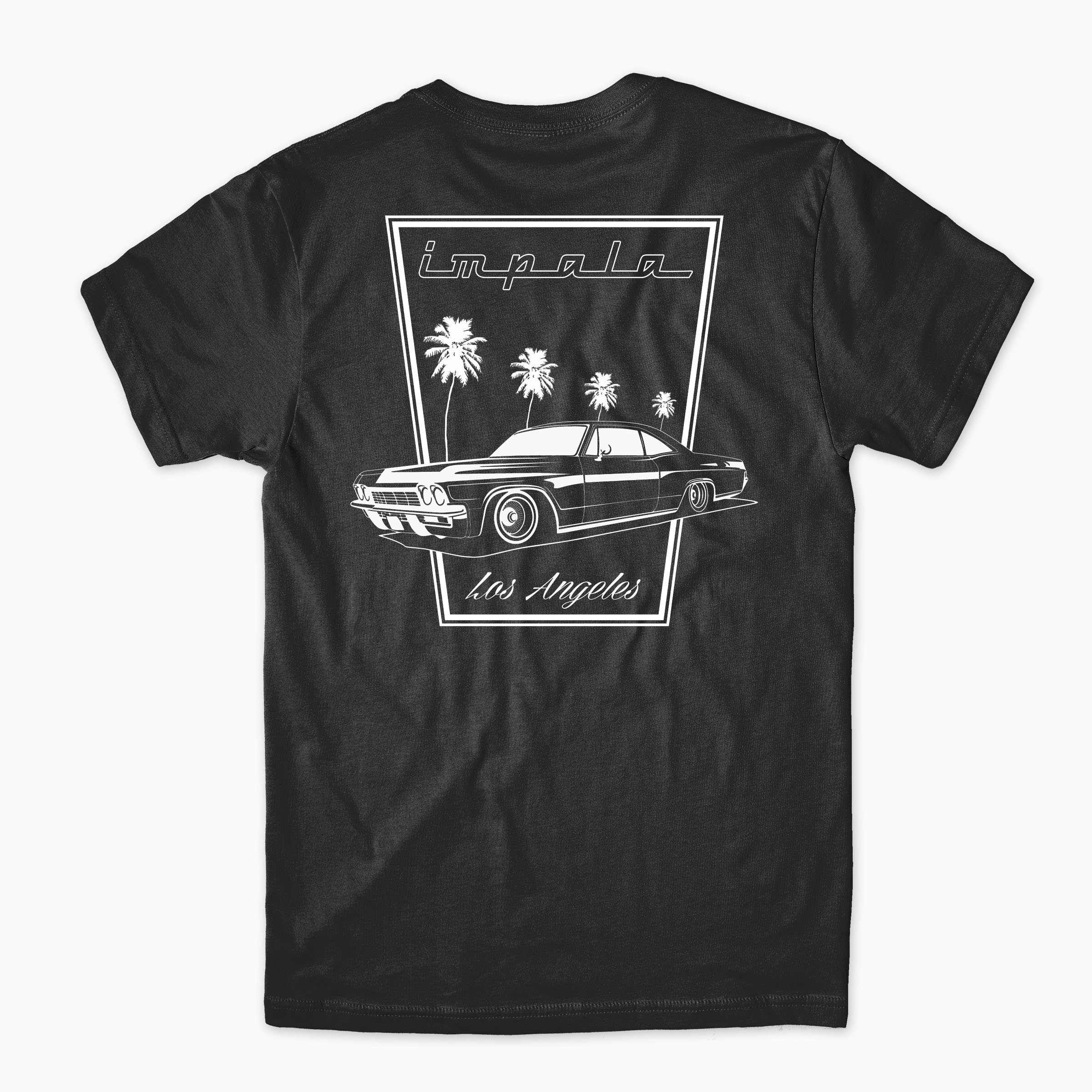 Classic Car Tshirt Muscle Car Tee Route 66 Unisex T-Shirt Chevy 65-70 Chevrolet Impala SS Gift for Birthday 1965 Chevy Impala SS