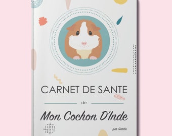 Carnet de santé pour cochon d'inde