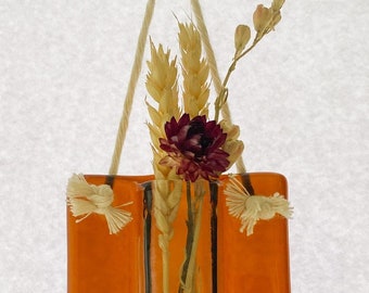 Glass Plant Hanger (Warm Brown)