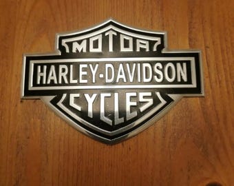 Autocollant réfléchissant Harley-Davidson® Silver Bar&Shield