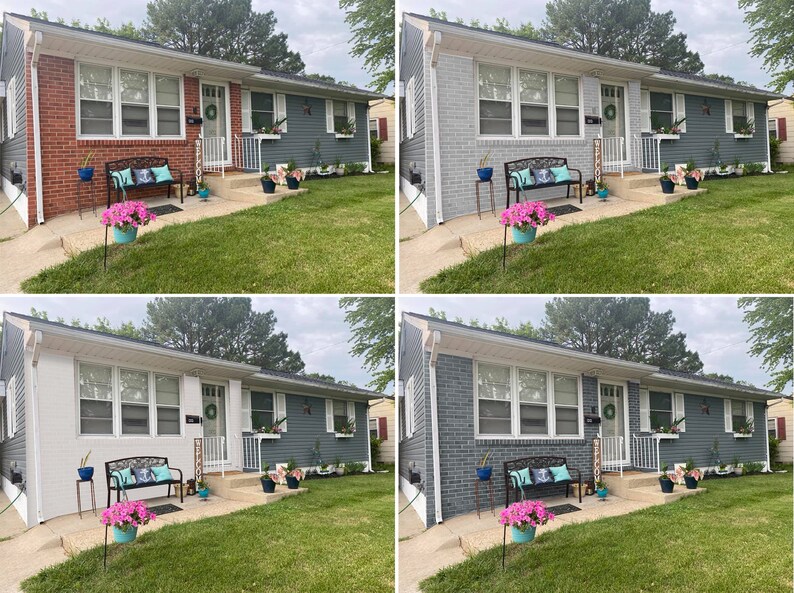 Change the Exterior Color of Your House and Trim. See What It Looks