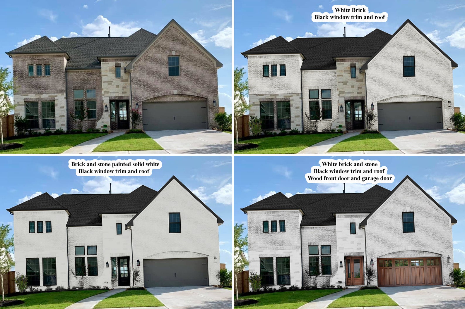 Change the Exterior Color of Your House and Trim. See What It Looks