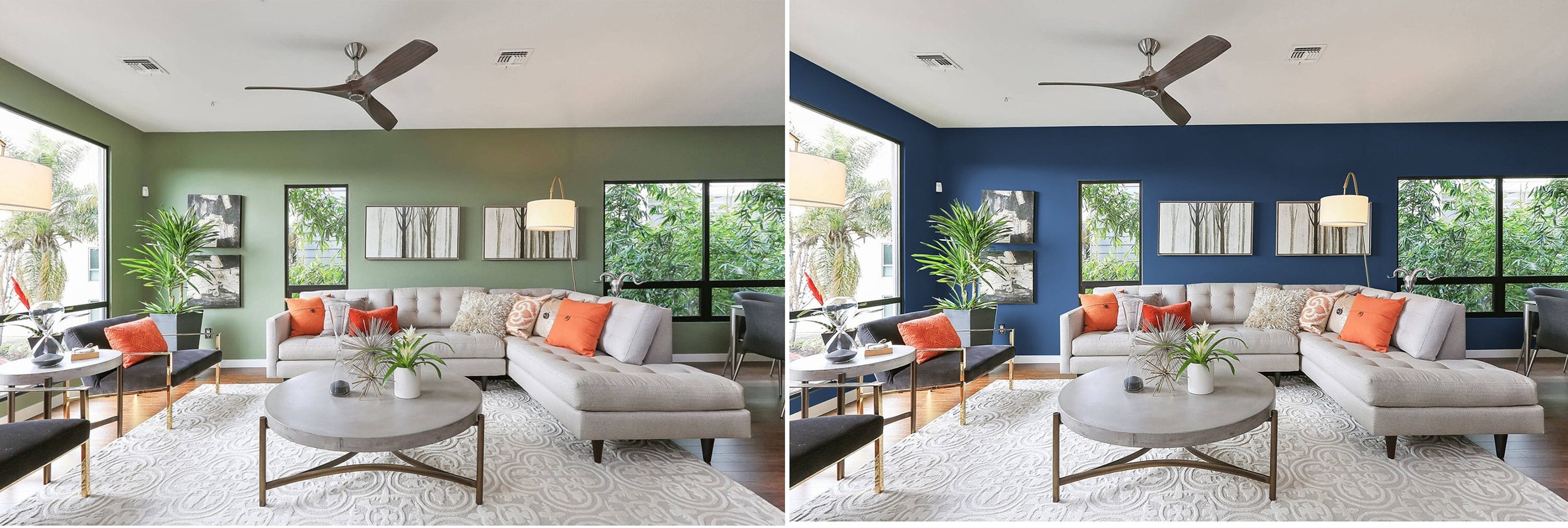 Change Your Wall Color. See What It Looks Like Before You Etsy