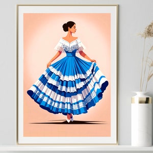 El Salvador Kunst, Hispanic Kunst, Mexikanische Kunst, Lateinische Kunst, Mexikanische Frauen Wandkunst, Lateinische Kunst Drucke, Salvador Volkskunst, Lateinamerikanische Kunst