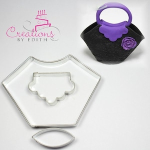 Cortador de cartera de mujer/cortador de fondant/Clearance