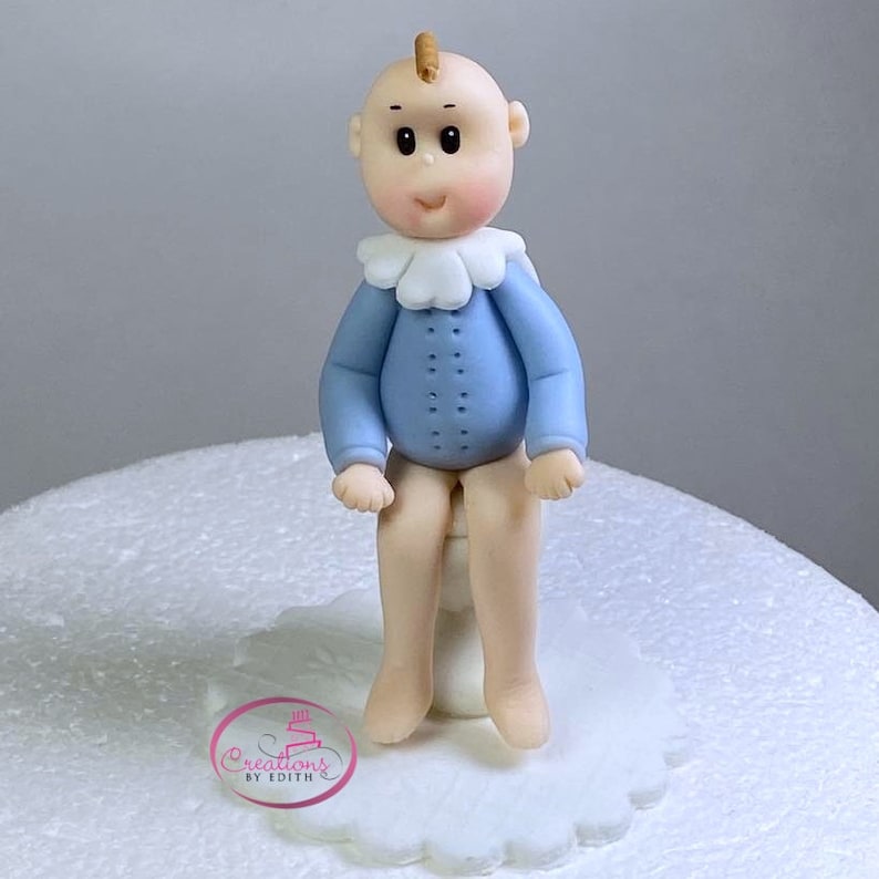 Potty Training Babies Cake Topper/centerpiece/decor in Cold Porcelain