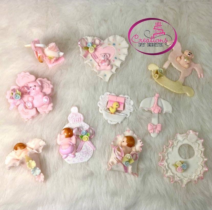 Pink Baby Favors Mixed Set c 10pcs. Etsy New Zealand