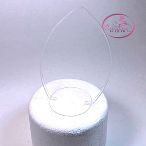 Acrylic arch for cake topper 5
