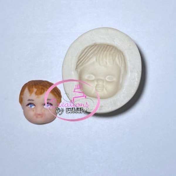 SALE!!  Face mold #13, boy or girl mold,