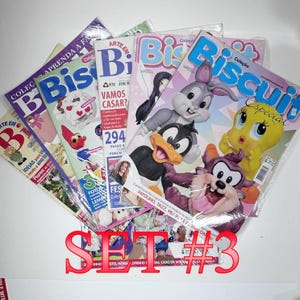 Biscuit Magazines, cold porcelain, pasta flexible, porcelana fria, revista paso a paso