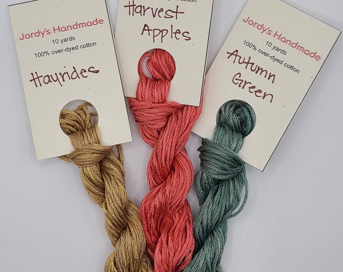 Trio Mouse Thread Autumn Thread Trio - Etsy