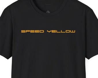 Speed Yellow Porsche 911 T-Shirt: Iconic Sports Car Fan Gift for Automotive Enthusiasts