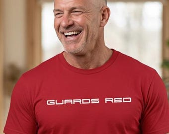 PCar Guards rotes T-Shirt: Legendäre 911-Modelle, perfektes Geschenk für Auto- und Rennsportbegeisterte