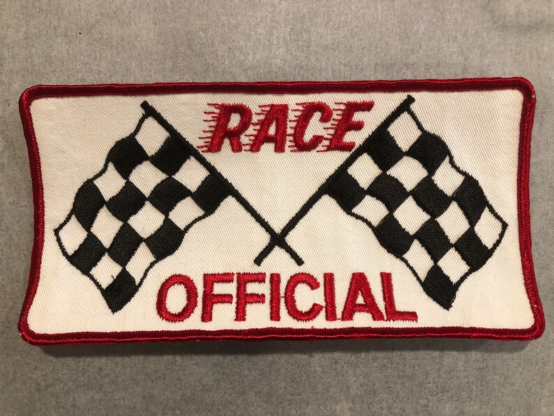 Vintage Patch Back Patch Rare Back Pack NOS Race Oil Gas Station ...