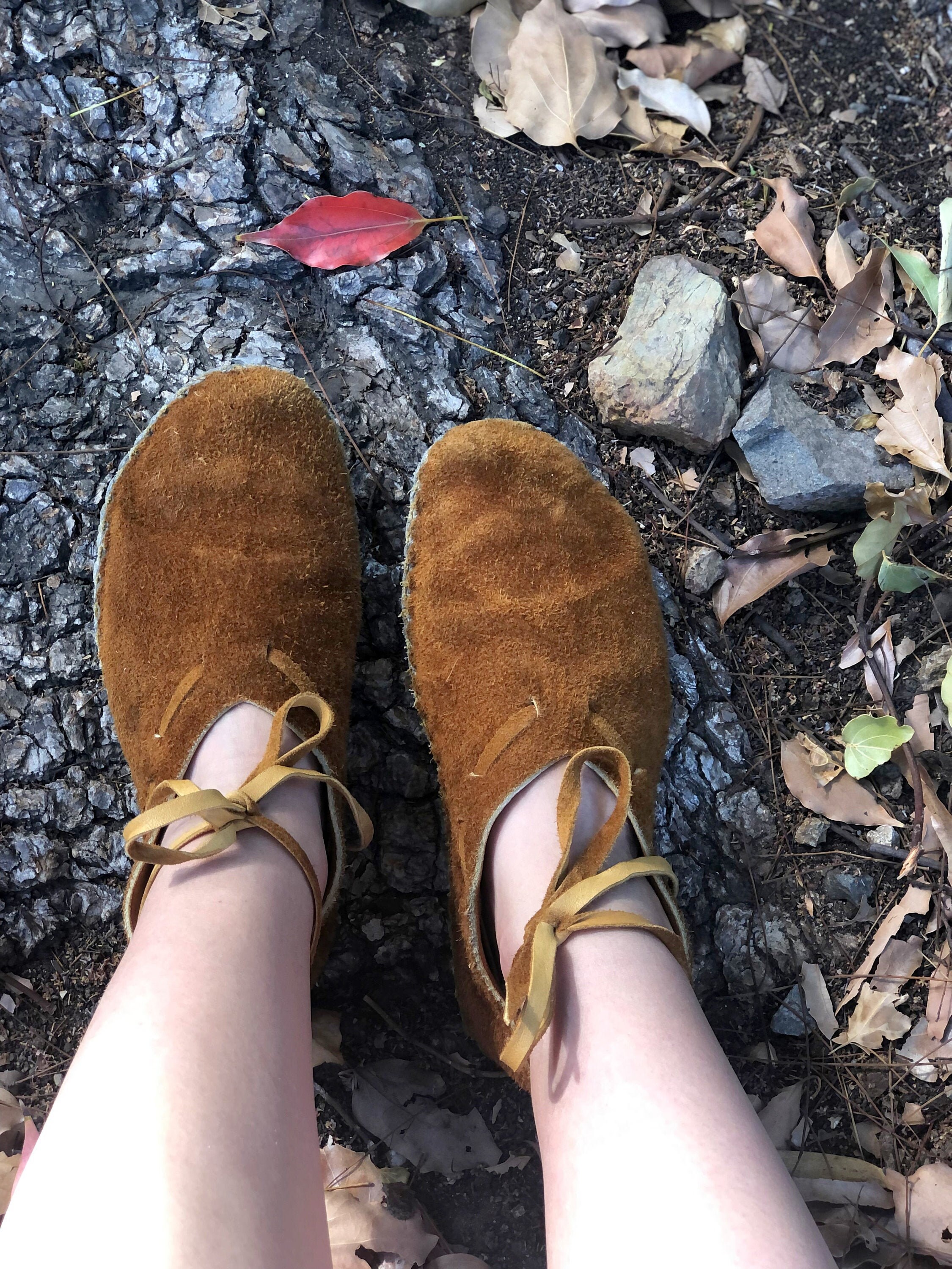 Handmade Leather Moccasins