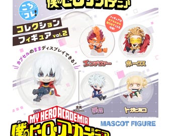 My Hero Academia Snowball Figure Set: Anime Gacha Toys, Vol. 2, with capsule