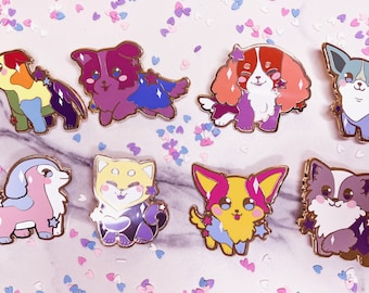 Pride Dogs Pins