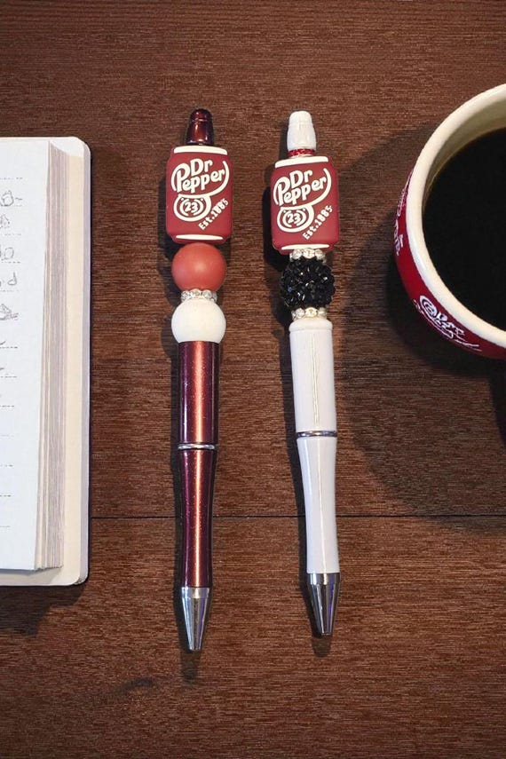 Dr pepper pen. Men and women pens. Stationary. Unisex. perfect gift