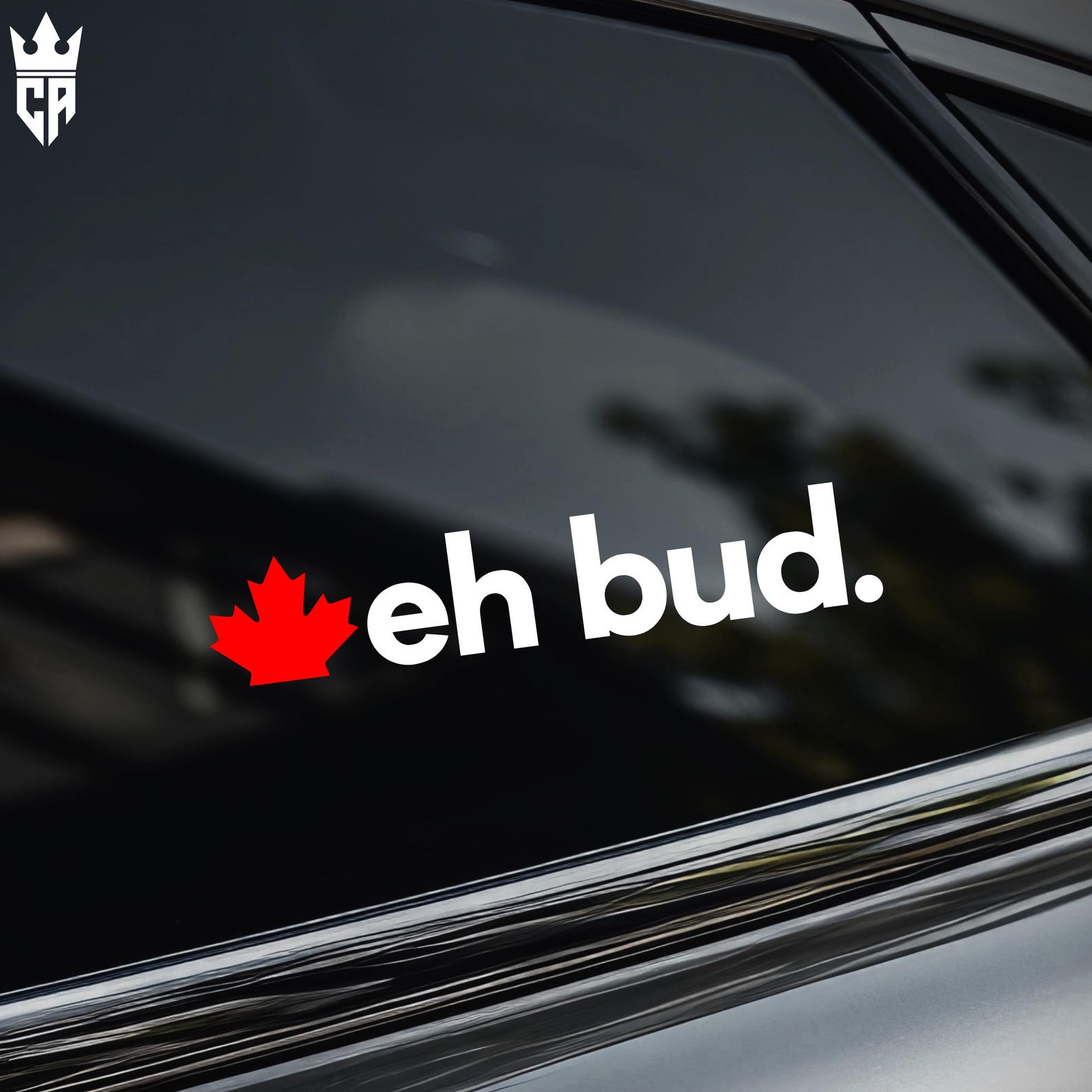 Eh Bud Car Window Sticker [die-cut Vinyl Decal] - Etsy Canada