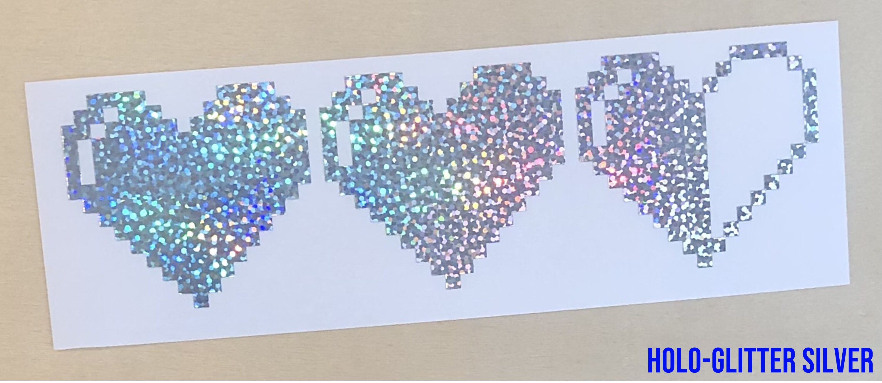 Video Game Health Hearts Sticker [die-cut Vinyl Decal] - Etsy