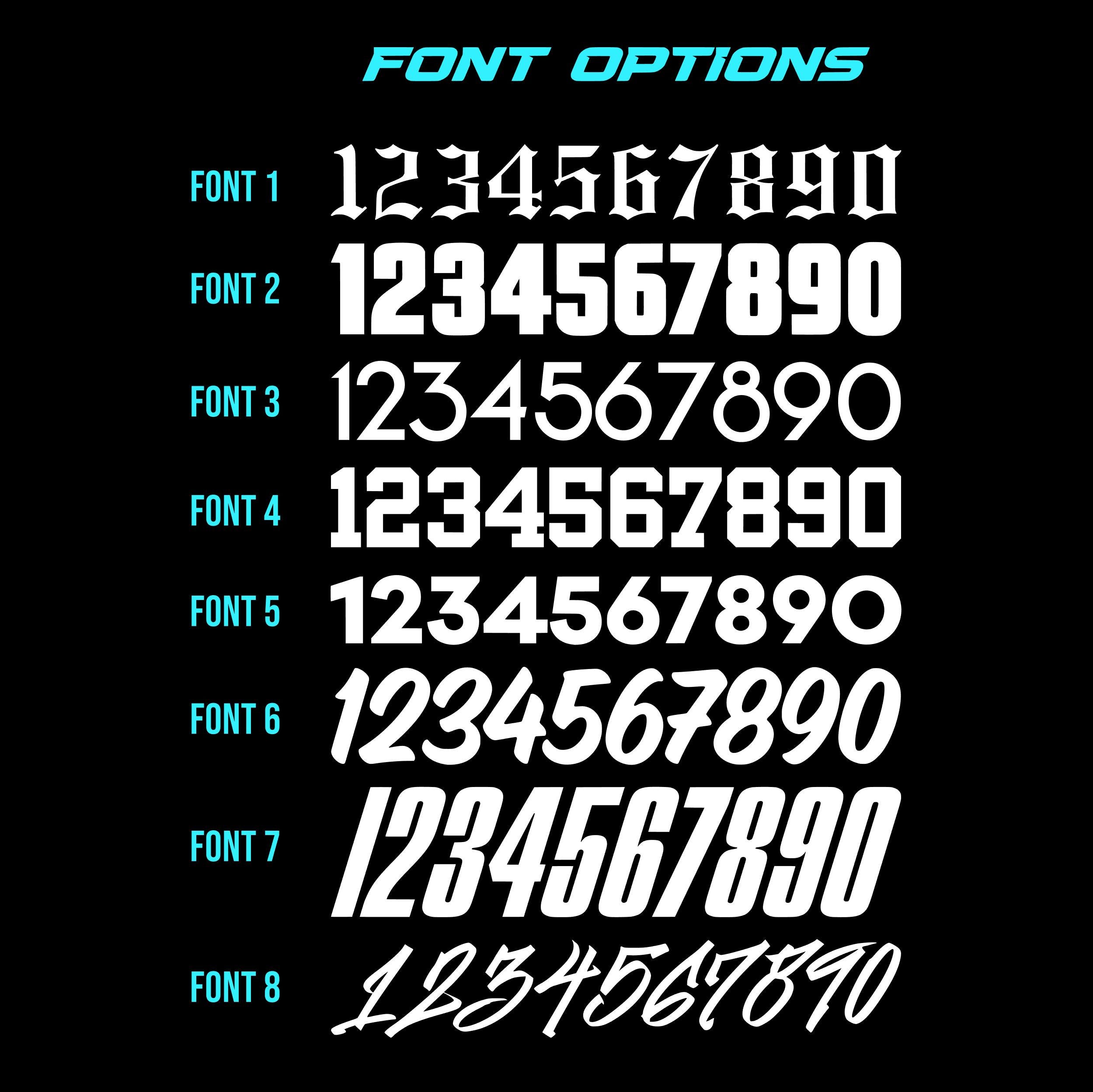 Custom Numbers Sticker [die-cut Vinyl Decal] **up to 4 Numbers** - Etsy