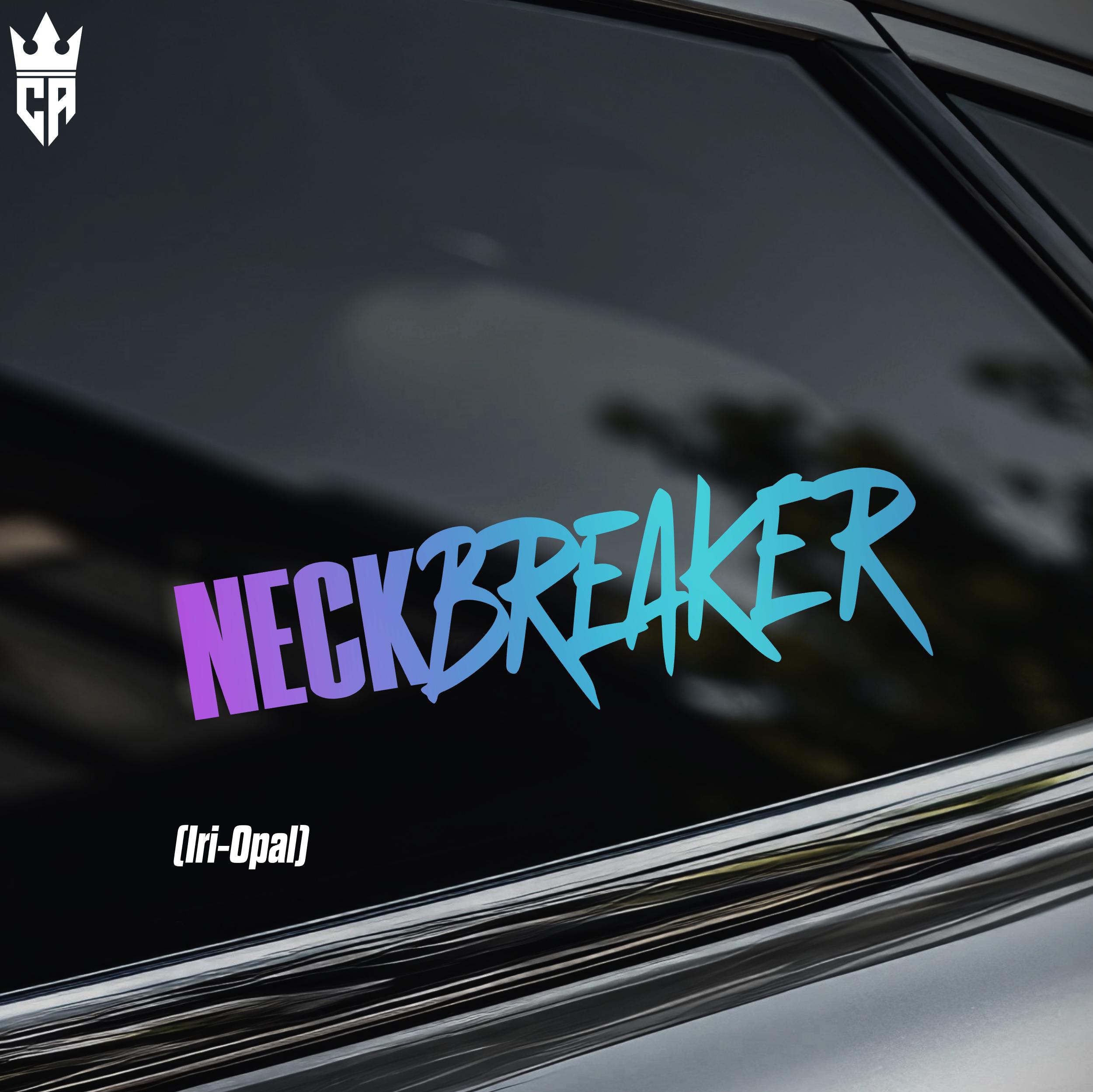 Neck Breaker Car Window Sticker [die-cut Vinyl Decal] - Etsy