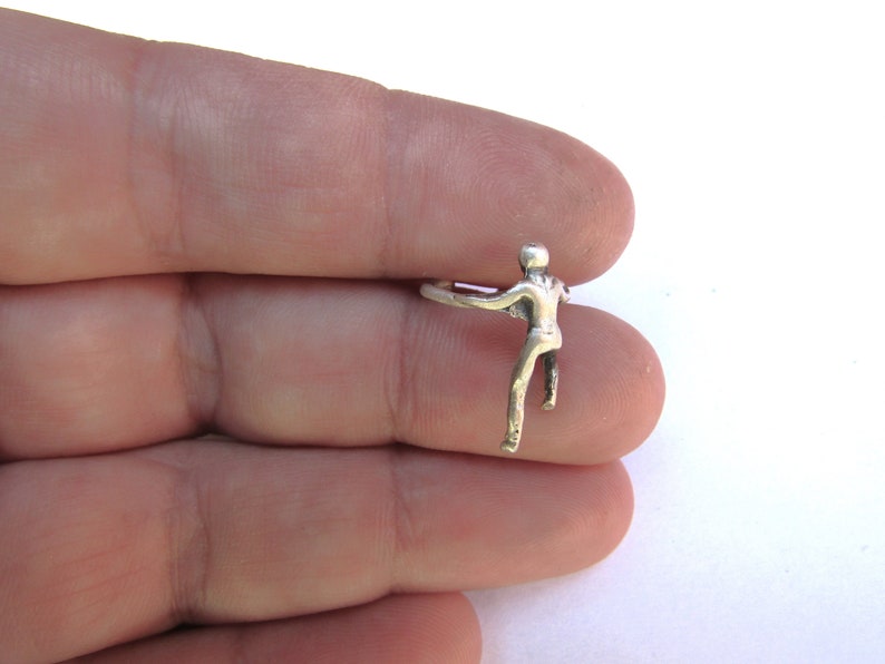 People Ear Cuff, Ear Cuff Silver, Ear Man Cuff, People Jewelry, Human