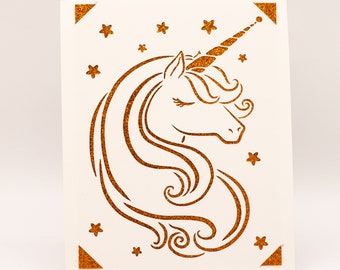 Download Unicorn Card Svg Etsy