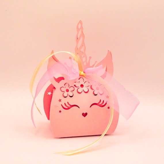 Unicorn SVG, Treat Box, Candy Box, Party Favor, Cut file for Cricut
