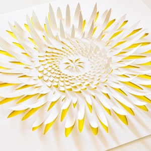 Tournesol SVG, Pop Up Flower, Fichier coupé pour Cricut