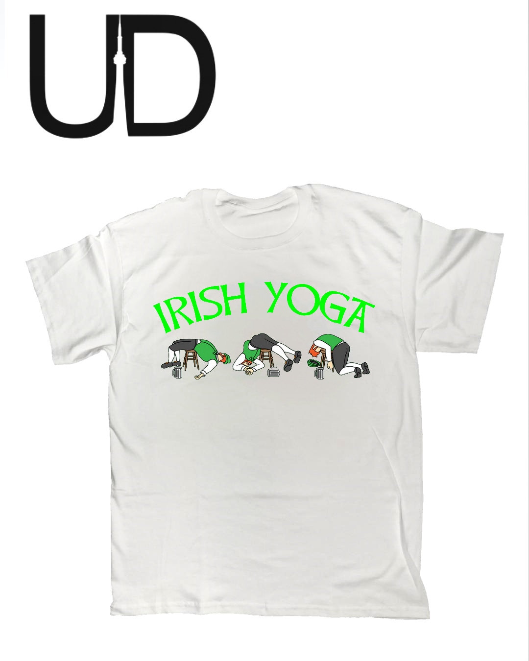 Custom Irish Yoga Shirt 