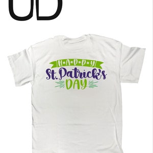 Custom Happy St. Patrick&#39;s Day Ribbon Shirt