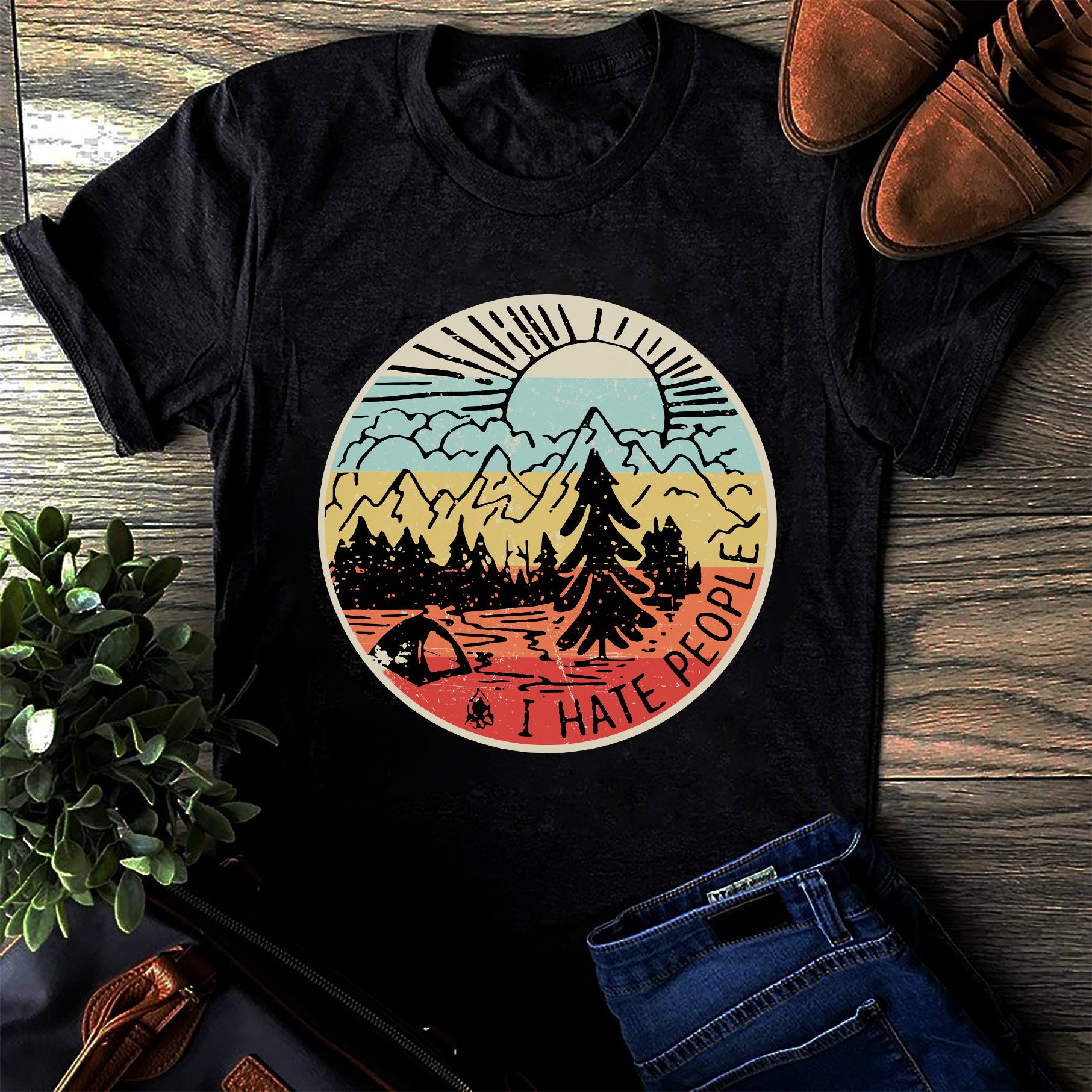 I Hate People Camping Png Sublimated Printing INSTANT | Etsy
