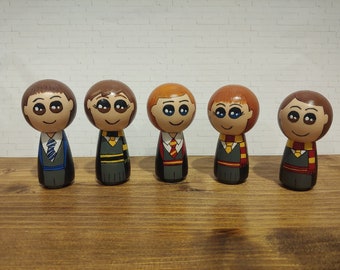 Custom Harry Potter Character; Kokeshi Style