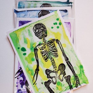Skeleton Print