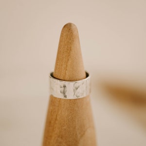 Sterling Silver Closed Stacking Ring image 1